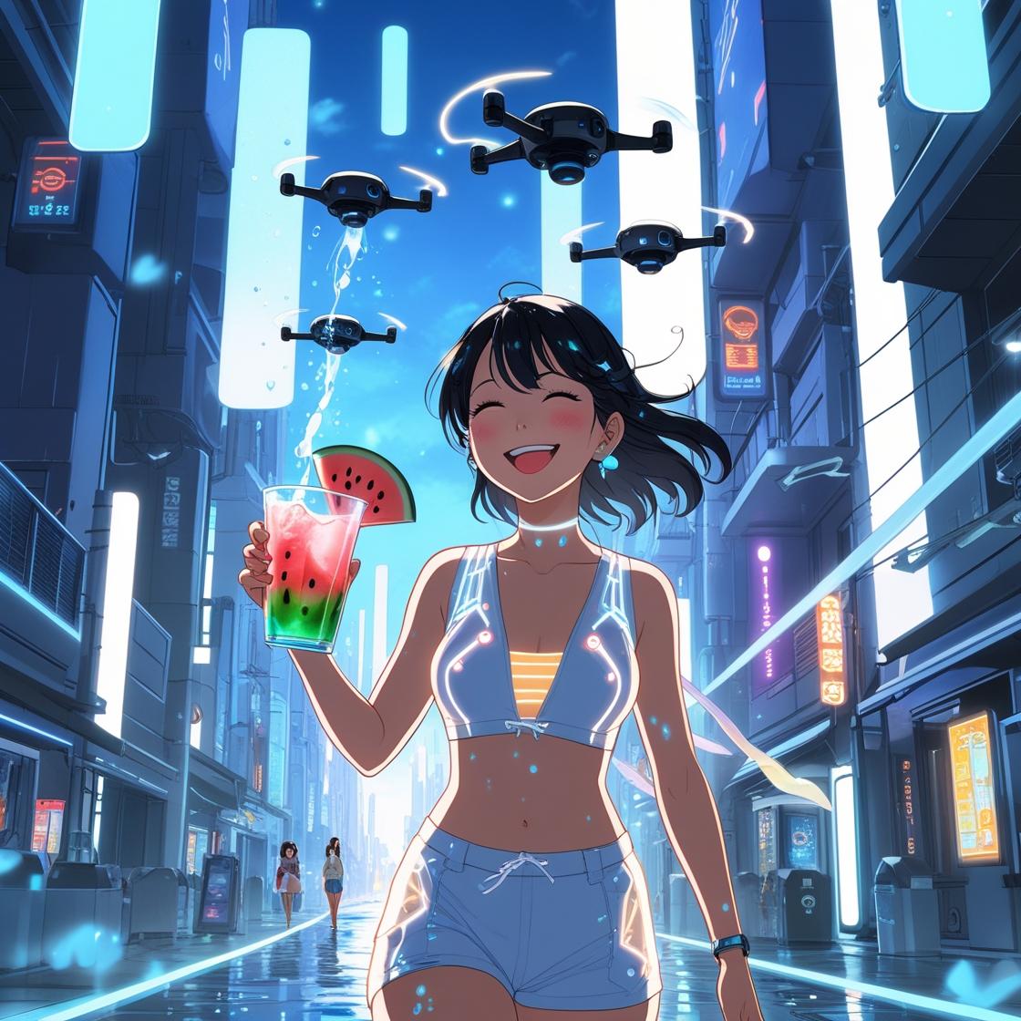 スイカジュース最高！