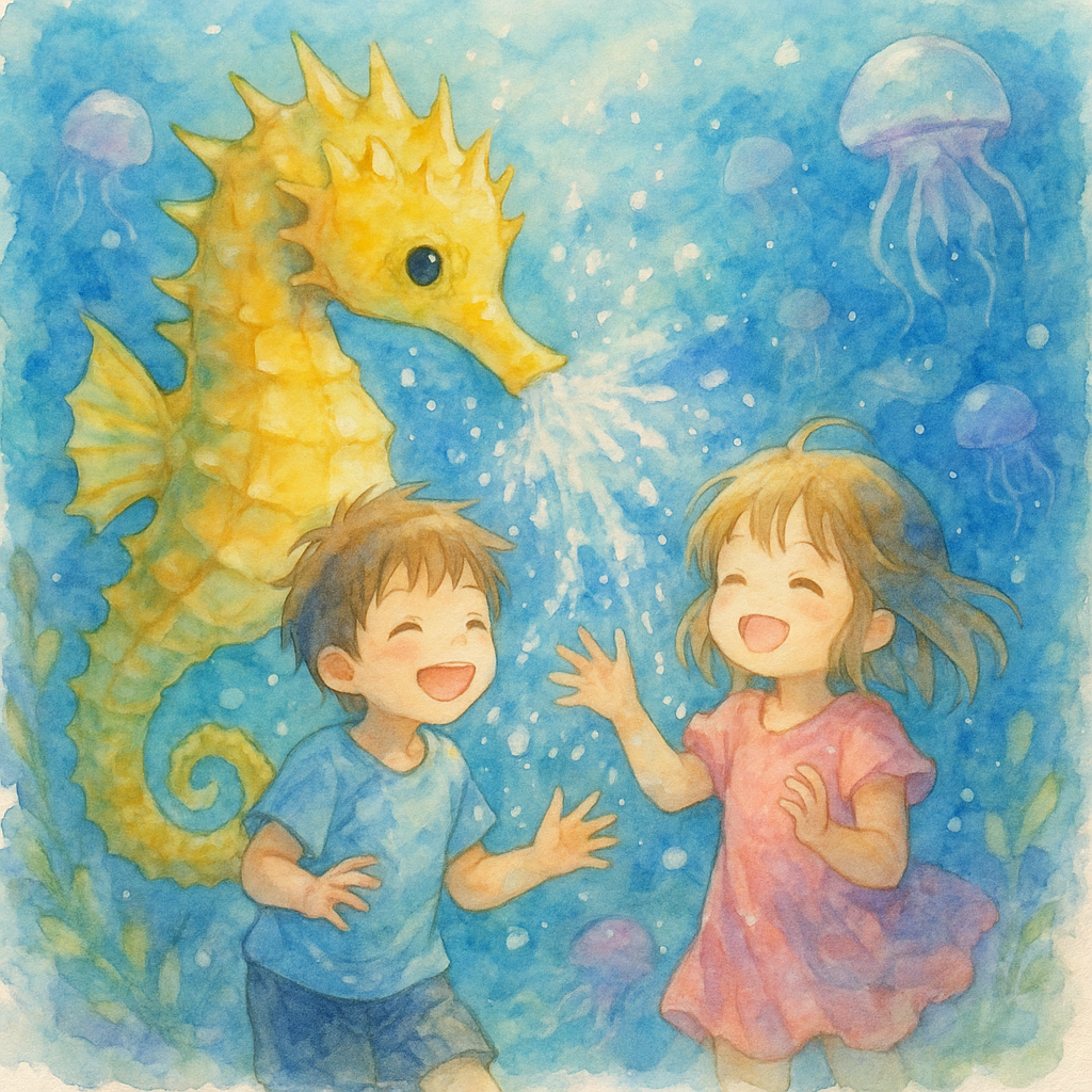 きらきらシャワーでにっこにこ★